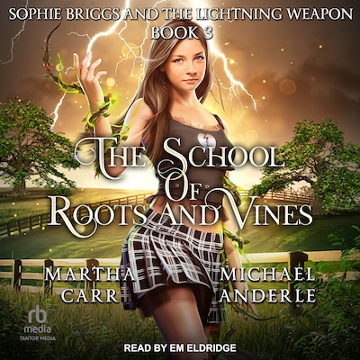 Sophie Briggs and the Lightning Weapon – omslag til lydbogen af Martha Carr, Michael Anderle