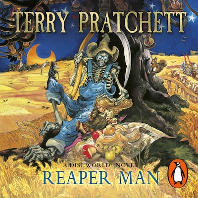 Reaper Man – omslag til lydbogen af Terry Pratchett