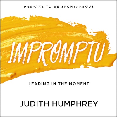 Impromptu – omslag til lydbogen af Judith Humphrey