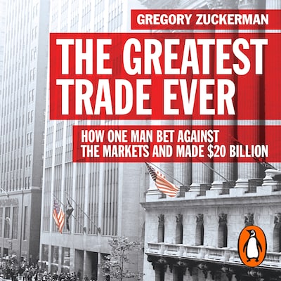 The Greatest Trade Ever – omslag til lydbogen af Gregory Zuckerman