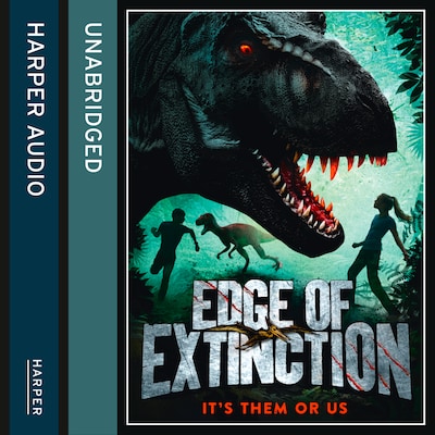 Edge of Extinction – omslag til lydbogen af Laura Martin