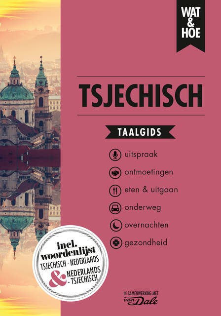 Tsjechisch – omslag van het luisterboek van Wat & Hoe taalgids