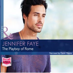 The Playboy of Rome – okładka audiobooka, autor Jennifer Faye