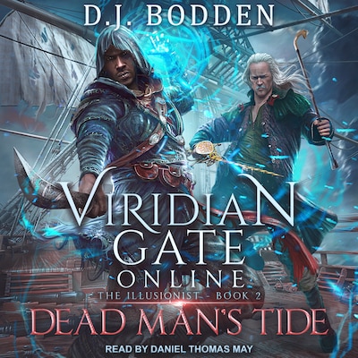 Viridian Gate Online – omslag til lydbogen af D.J. Bodden, James A. Hunter