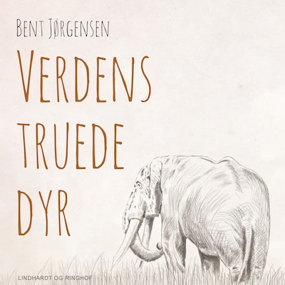 Verdens truede dyr – omslag til lydbogen af Bent Jørgensen