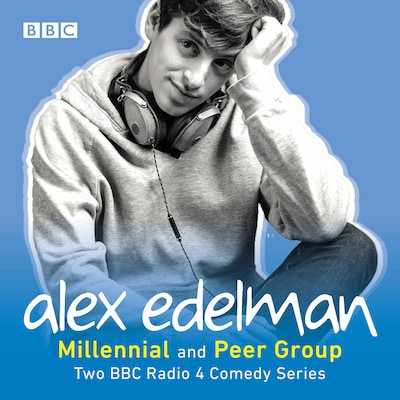 Alex Edelman: Millennial & Peer Group – omslag til lydbogen af Alex Edelman