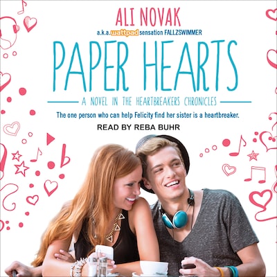 Paper Hearts – omslag til lydbogen af Ali Novak