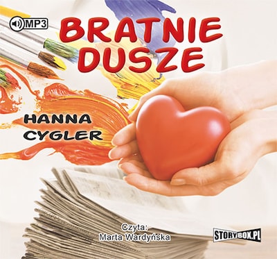 Bratnie dusze – okładka audiobooka, autor Hanna Cygler