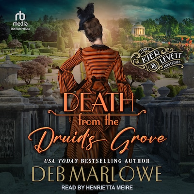 Death from the Druid's Grove – omslag til lydbogen af Deb Marlowe