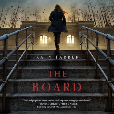 The Board – omslag til lydbogen af Katy Farber