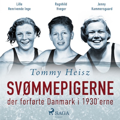 Svømmepigerne – omslag til lydbogen af Tommy Heisz