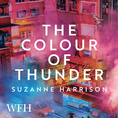 The Colour of Thunder – omslag til lydbogen af Suzanne Harrison