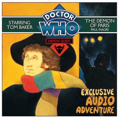 Doctor Who Demon Quest 2: The Demon Of Paris – omslag til lydbogen af Paul Magrs
