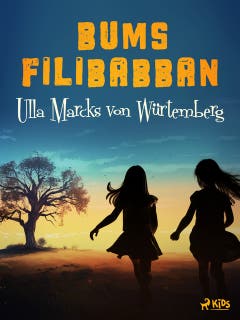 Bums filibabban – omslag till ljudboken av Ulla Marcks von Würtemberg