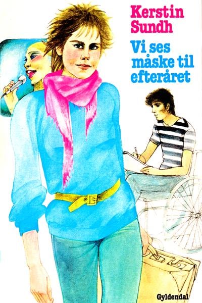 Vi ses måske til efteråret – omslag til lydbogen af Kerstin Sundh