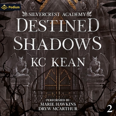 Destined Shadows – omslag til lydbogen af KC Kean