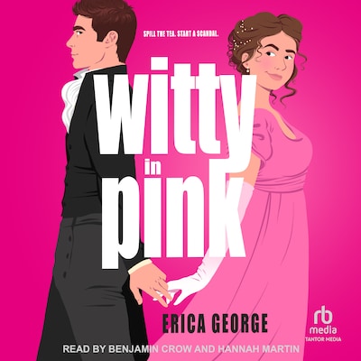 Witty in Pink – omslag til lydbogen af Erica George
