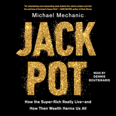 Jackpot – omslag til lydbogen af Michael Mechanic