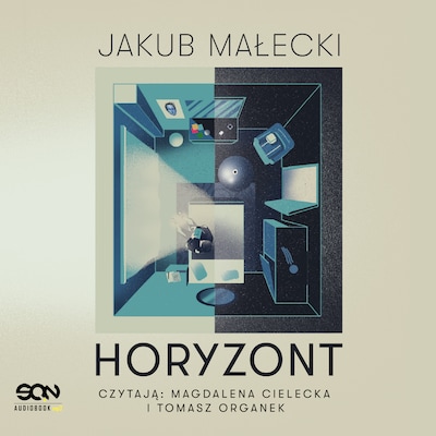 Horyzont – okładka audiobooka, autor Jakub Małecki