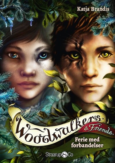 Woodwalkers & Friends - Ferie med forbandelser – omslag til lydbogen af Katja Brandis