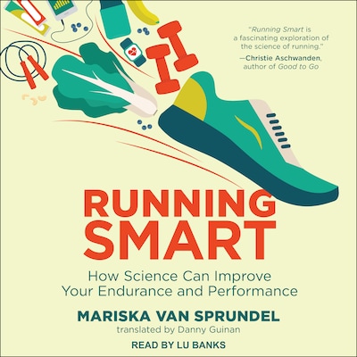 Running Smart – omslag til lydbogen af Mariska van Sprundel