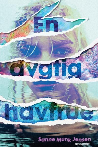 En dygtig havfrue – omslag til lydbogen af Sanne Munk Jensen