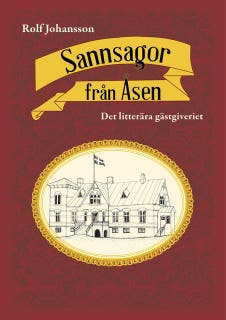 Sannsagor från Åsen – omslag till ljudboken av Rolf Johansson