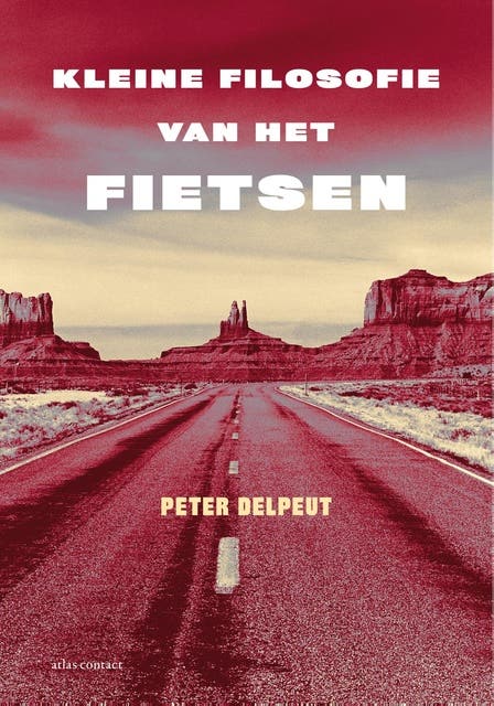 Kleine filosofie van het fietsen: de grote bocht & waarom wij fietsen – omslag van het luisterboek van Peter Delpeut