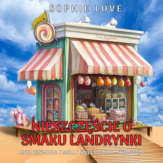 Nieszczęście o smaku landrynki (Lekki kryminał o Molly Sweetwater — Tom piąty) – okładka audiobooka, autor Sophie Love