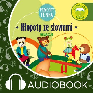 Przygody Fenka. Kłopoty ze słowami – okładka audiobooka, autor Magdalena Gruca