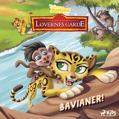 Løvernes Garde - Bavianer! – omslag til lydbogen af Disney