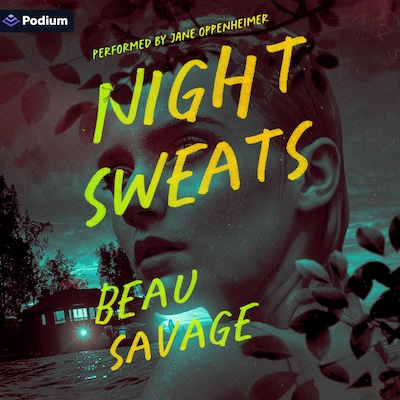 Night Sweats – omslag til lydbogen af Beau Savage