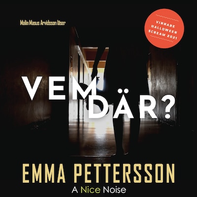 Vem där? – omslag till ljudboken av Emma Pettersson