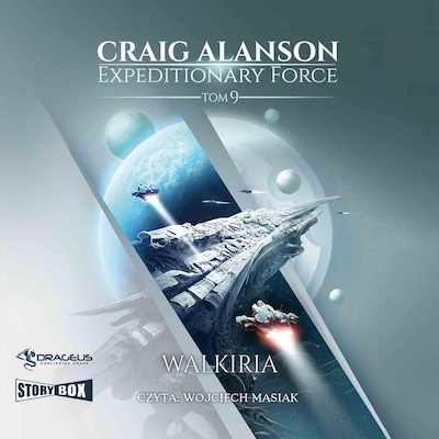 Expeditionary Force. Tom 9. Walkiria – okładka audiobooka, autor Craig Alanson