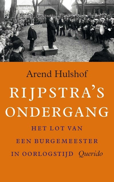 Rijpstra's ondergang: het lot van een burgemeester in oorlogstijd – omslag van het luisterboek van Arend Hulshof