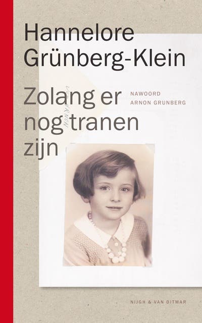 Zolang er nog tranen zijn – omslag van het luisterboek van Hannelore Grünberg-Klein