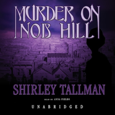 Murder on Nob Hill – omslag til lydbogen af Shirley Tallman