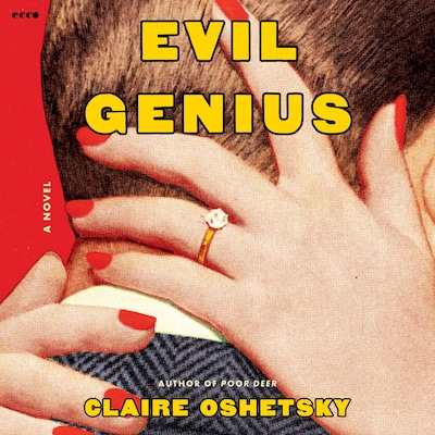 Evil Genius – omslag til lydbogen af Claire Oshetsky