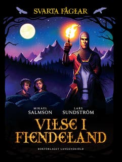 Vilse i fiendeland – omslag till ljudboken av Lars Sundström,Mikael Salmson