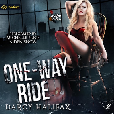 One-Way Ride – omslag til lydbogen af Darcy Halifax