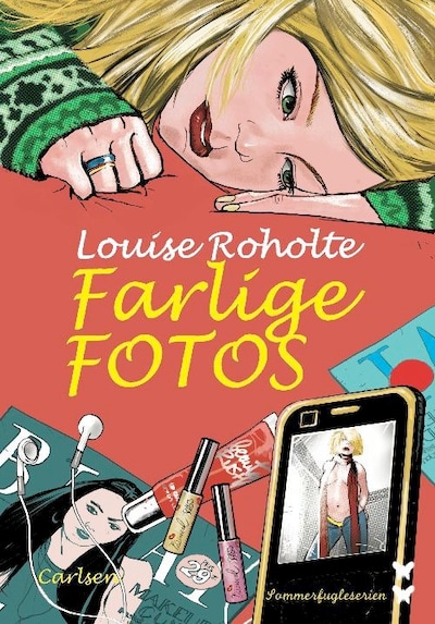 Farlige fotos – omslag til lydbogen af Louise Roholte