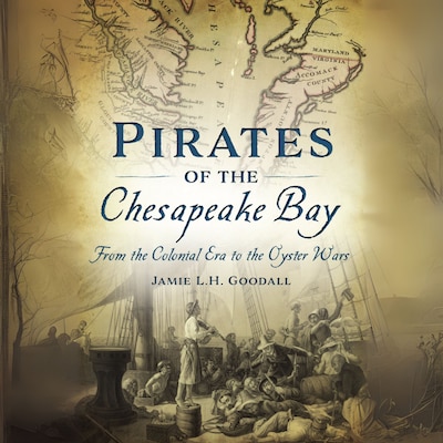 Pirates of the Chesapeake Bay – omslag til lydbogen af Jamie Goodall