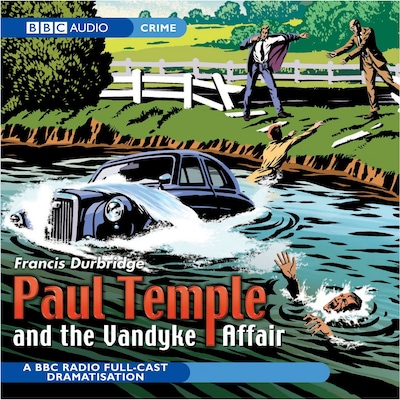 Paul Temple And The Vandyke Affair – omslag til lydbogen af Francis Durbridge