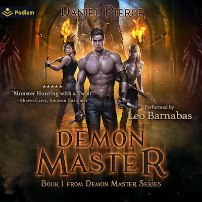 Demon Master – omslag til lydbogen af Daniel Pierce