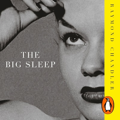 The Big Sleep – omslag til lydbogen af Raymond Chandler