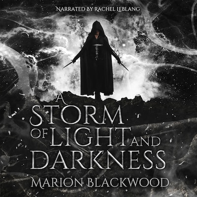 A Storm of Light and Darkness – omslag til lydbogen af Blackwood Marion