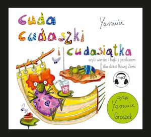 Cuda cudaszki i cudasiątka – okładka audiobooka, autor Yasmine Yas