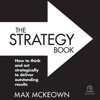 The Strategy Book – omslag til lydbogen af Max Mckeown