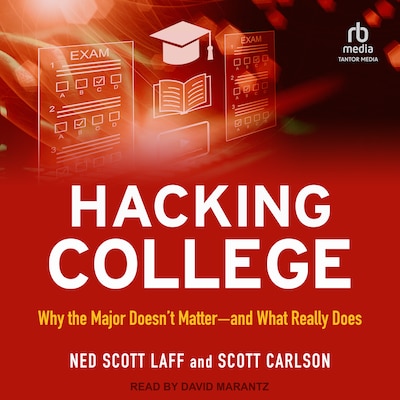 Hacking College – omslag til lydbogen af Ned Scott Laff, Scott Carlson