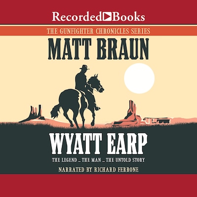 Wyatt Earp – omslag til lydbogen af Matt Braun